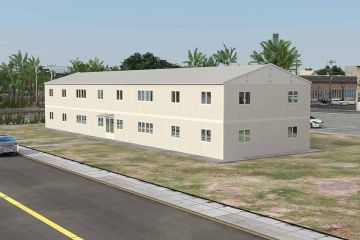 Modulární Kancelář 588 m²