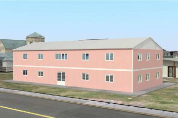 480 m² Modulární prefabrikovaná škola