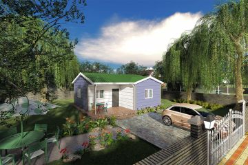 51 m² Ocelový Dům