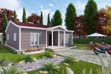 95 m² Ocelový Dům